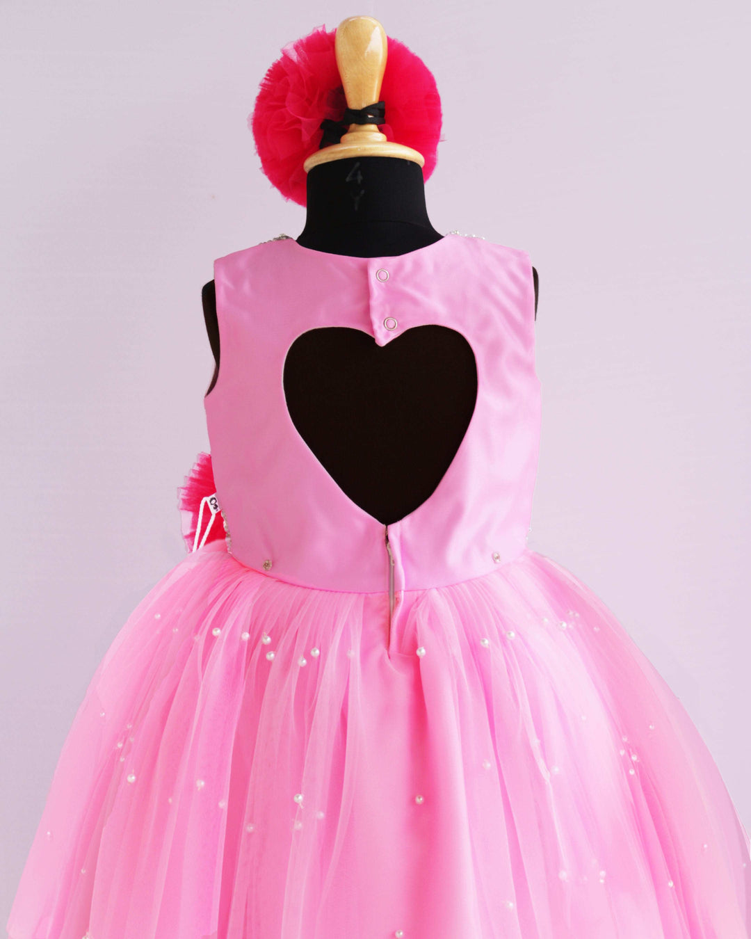 Baby Pink & Rany Pink Combo Beads Handwork Partywear Frock
Material: Baby pink and rany pink shade handwork baby-girls partywear birthday frock is made with soft mono nylon net fabric. Yoke part is designed in a normal patt