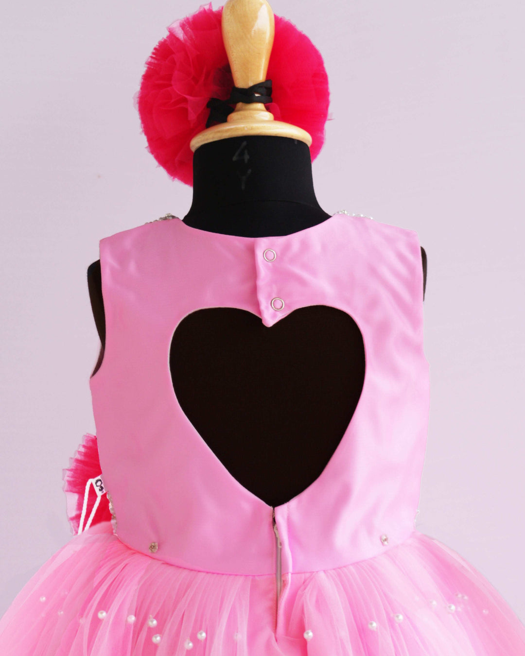 Baby Pink & Rany Pink Combo Beads Handwork Partywear Frock
Material: Baby pink and rany pink shade handwork baby-girls partywear birthday frock is made with soft mono nylon net fabric. Yoke part is designed in a normal patt