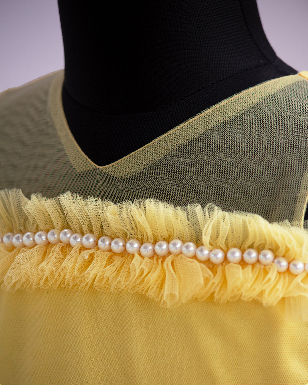 yellow partywear frock kids baby girls stanwells kids, pearl applique frock, butterfly designs for kids, birthday dresses for baby girls, 1st birthday dresses