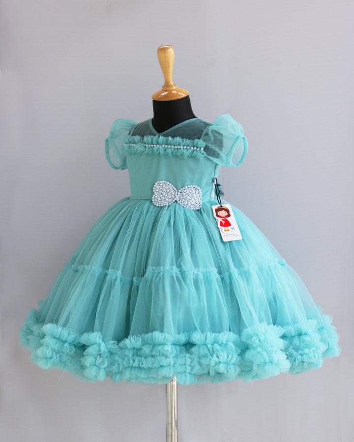 blue frock for kids stanwells kids applique butterfly birthday frock online simple designs for kids