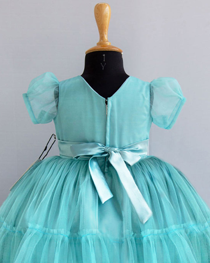 blue frock for kids stanwells kids applique butterfly birthday frock online simple designs for kids