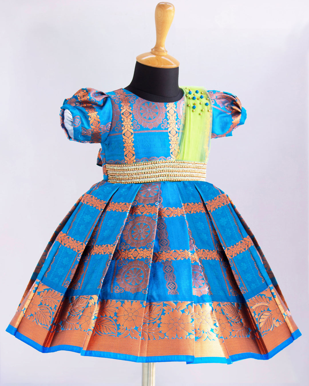 kids frock online | blue frock | birthday dresses | 1 year birthday | partywear frocks online | trending kids dresses | handwork frocks | customised kids designs | saree froks | designer frocks | kids dresses india | kids clothing online delivery | stanwells kids