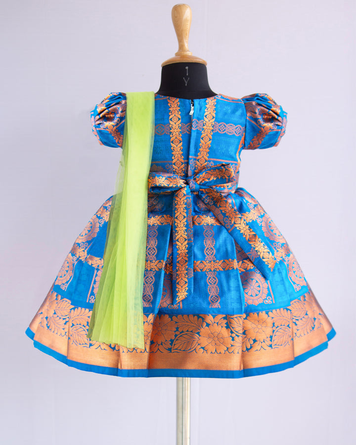 kids frock online | blue frock | birthday dresses | 1 year birthday | partywear frocks online | trending kids dresses | handwork frocks | customised kids designs | saree froks | designer frocks | kids dresses india | kids clothing online delivery | stanwells kids