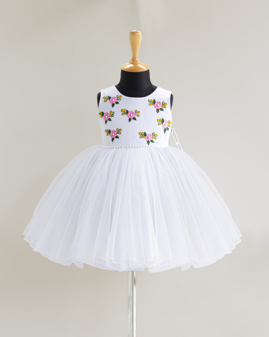 pure white girls frocks | stanwells kids | girls frock online | infant dresses online | nakshatra kids
