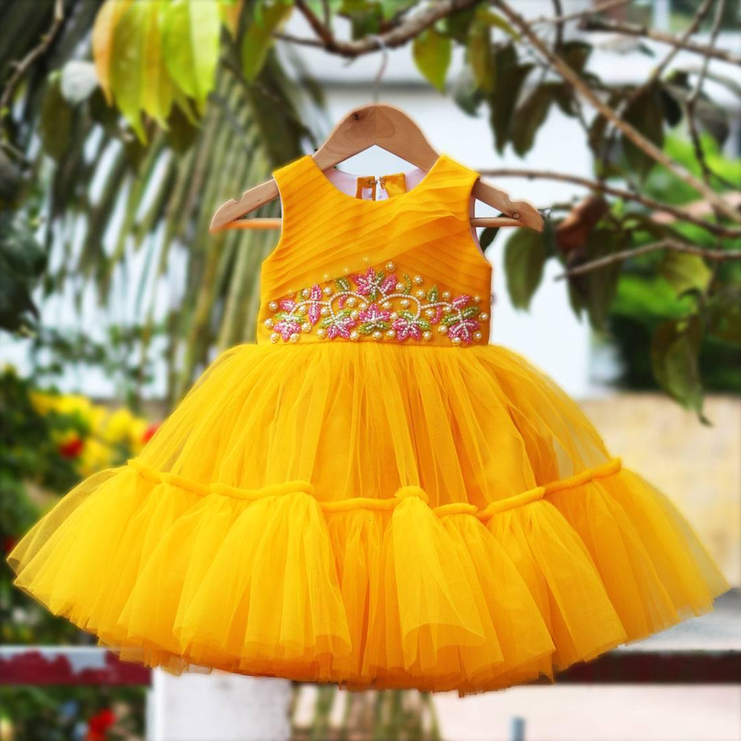 Kids party frock on sale design