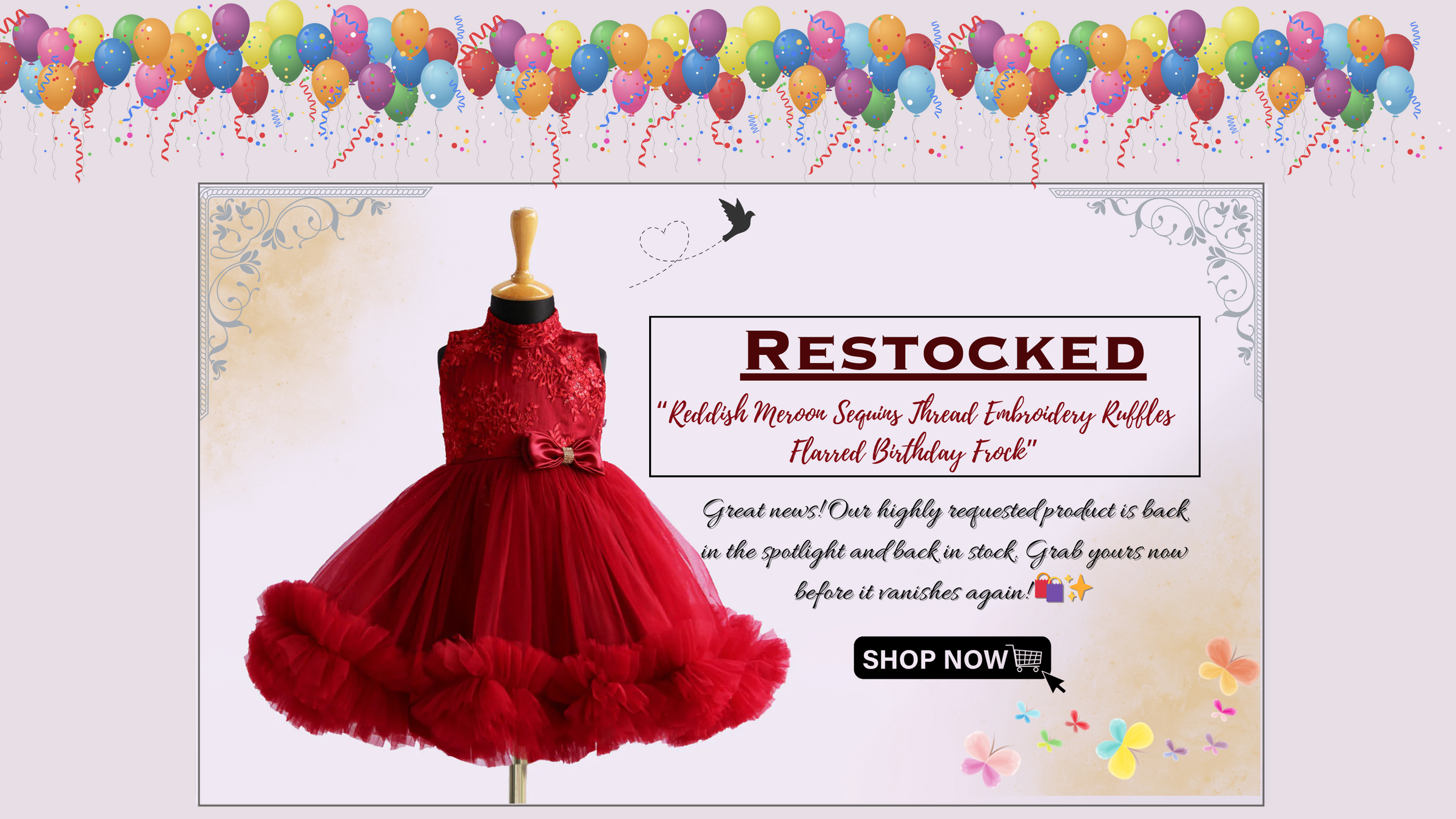 Kids frock online shopping deals