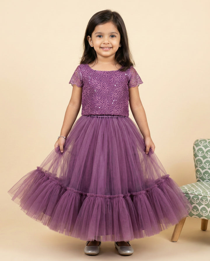 kids short skirt & top stanwells kids pastel lavender bithday partywear  girls dress  kids clothin girls dresses online