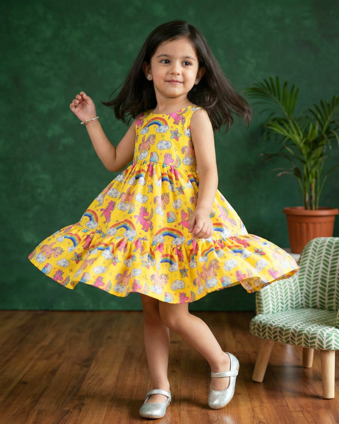 unicorn print birthday dress for baby girl

rayon unicorn frock for kids

cute unicorn dress toddler girl

baby girls unicorn printed frock

Stanwells Kids unicorn birthday dress