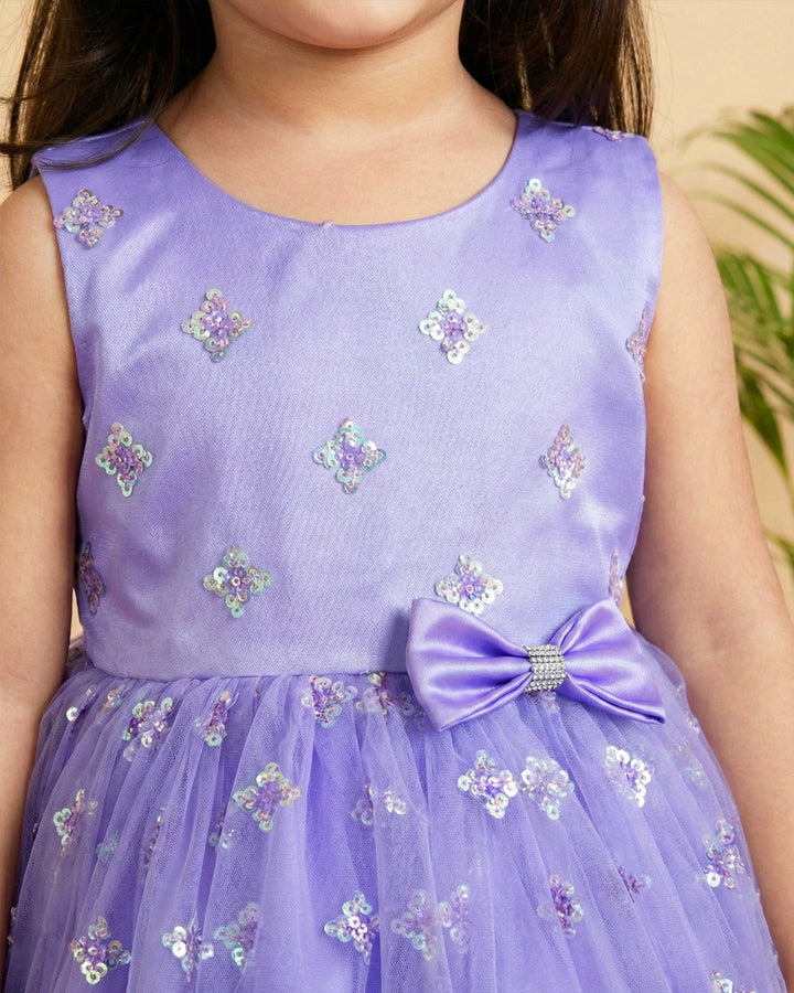 Lavender sequin embroidery frock for baby girls

Partywear birthday dress for toddlers

Elegant lavender birthday frock for girls

Sequin embellished dress for kids

Baby girls festive wear frock

Stanwells Kids lavender party dress

Designer sequin birthday outfit for baby girls