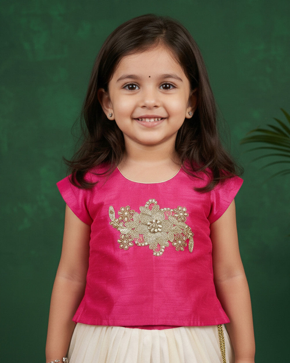 Kerala traditional lehenga choli for baby girl

cream pink birthday lehenga for kids

baby girls Kerala festive dress

ethnic lehenga choli for toddlers

Stanwells Kids Kerala lehenga outfit