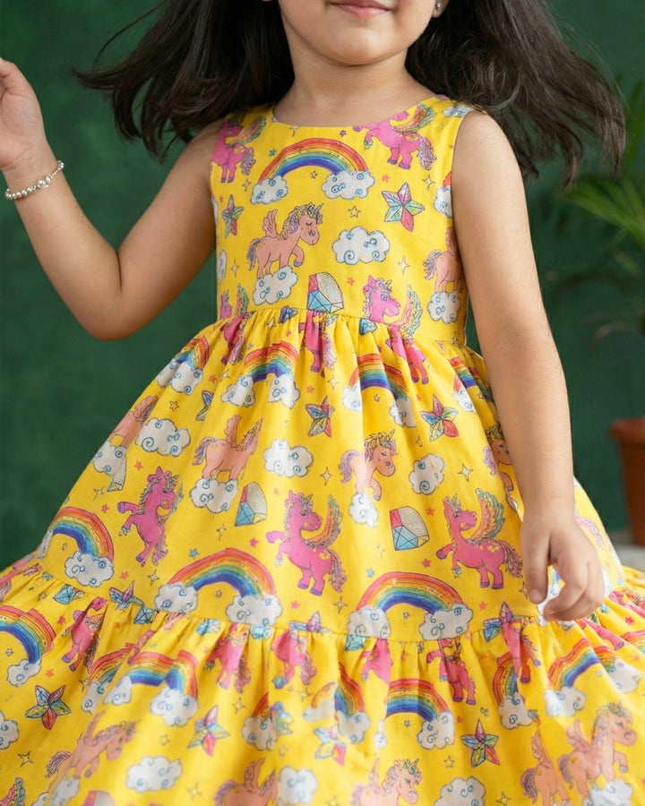 unicorn print birthday dress for baby girl

rayon unicorn frock for kids

cute unicorn dress toddler girl

baby girls unicorn printed frock

Stanwells Kids unicorn birthday dress