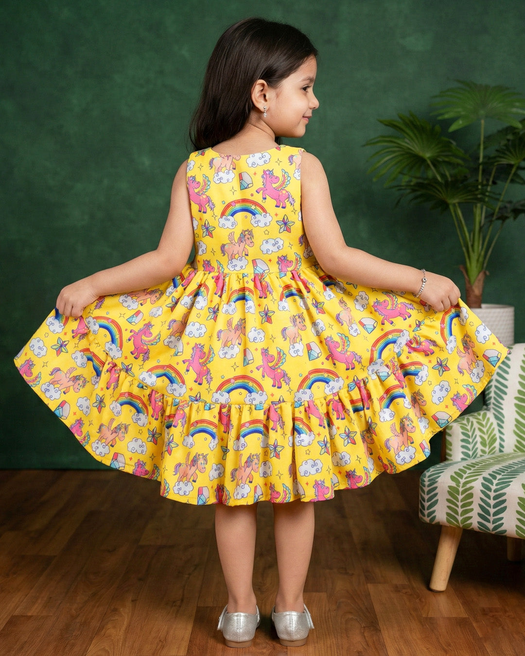 unicorn print birthday dress for baby girl

rayon unicorn frock for kids

cute unicorn dress toddler girl

baby girls unicorn printed frock

Stanwells Kids unicorn birthday dress