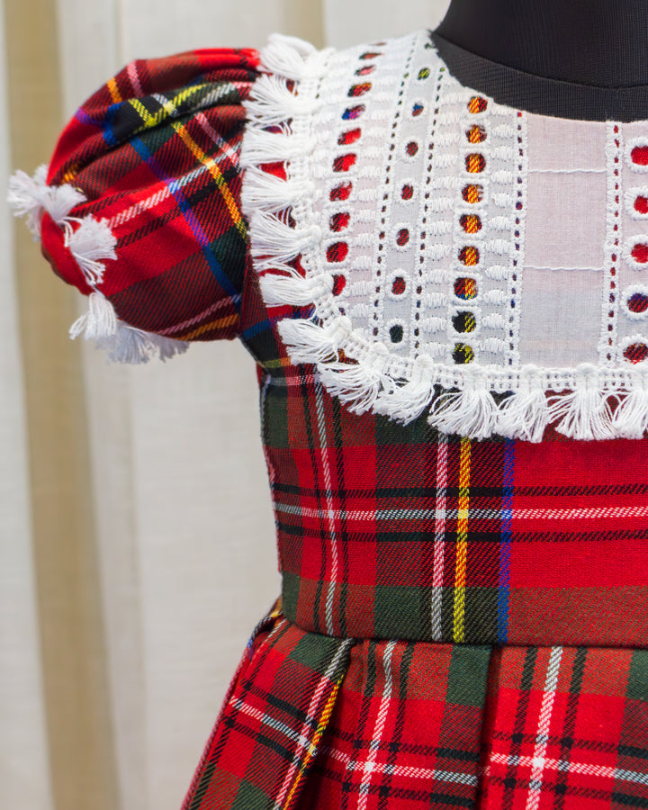 baby girls birthday dress, Christmas cotton check frock, kids partywear dress, cotton checks dress for girls, toddler party dress, comfortable festive frock, baby girl outfit, girls birthday outfit, Xmas dress for kids, Indian shipping birthday dress