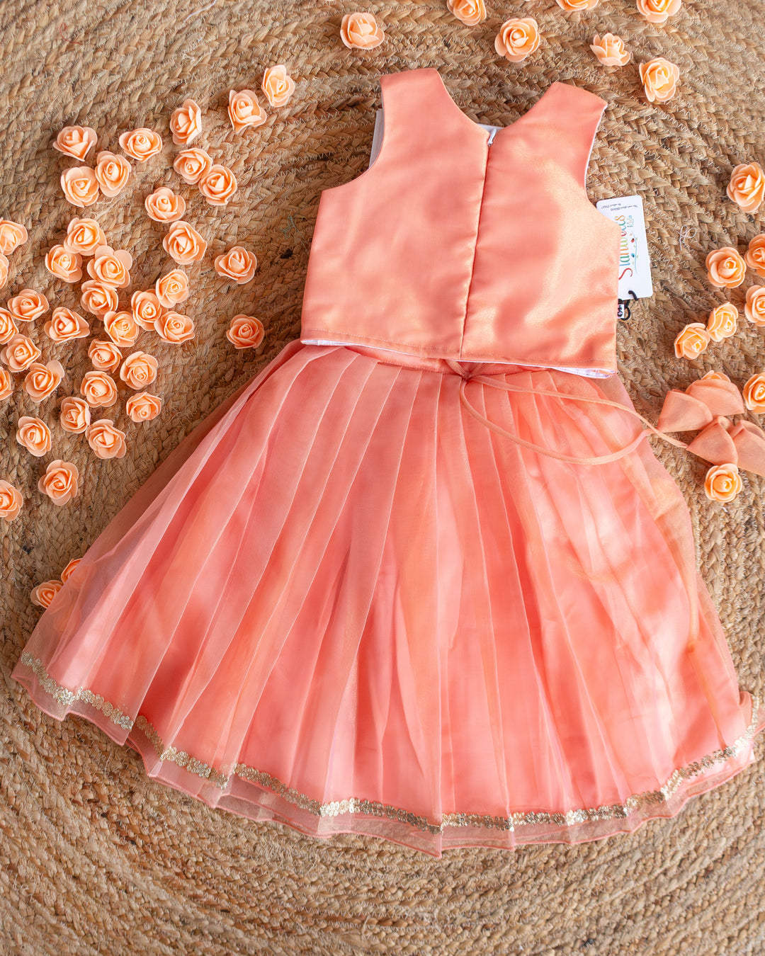 coral ethnic lehenga choli birthday dress for baby girls

twill net partywear lehenga choli for kids festive wedding outfit

Stanwells Kids coral lehenga choli stylish baby girls birthday dress

traditional ethnic lehenga choli partywear dress for toddler girls