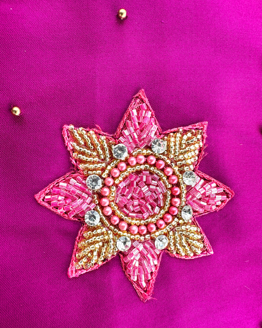 Cream magenta Kerala kasavu applique lehenga choli baby girl birthday dress Onam outfit traditional festive kids lehenga