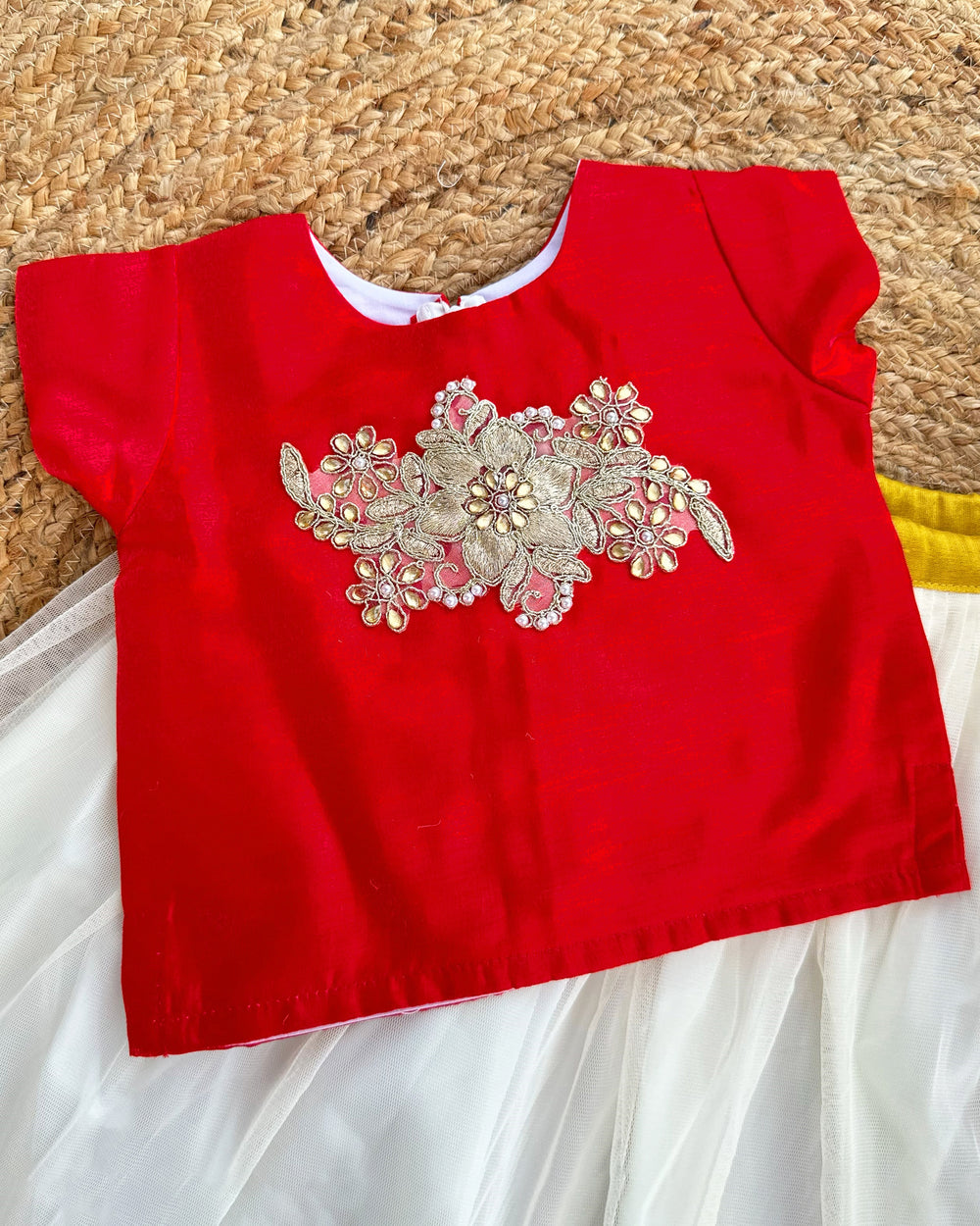 Kerala lehenga choli birthday dress for baby girl

cream maroon traditional kids lehenga

baby girls Kerala festive outfit

toddler ethnic lehenga choli

Stanwells Kids Kerala lehenga dress