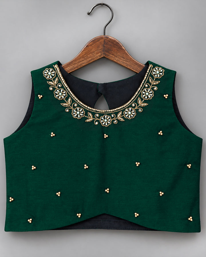 Dustpink Handwork Lehenga Poplin Cotton Lining Baby Girl – Stanwells Kids