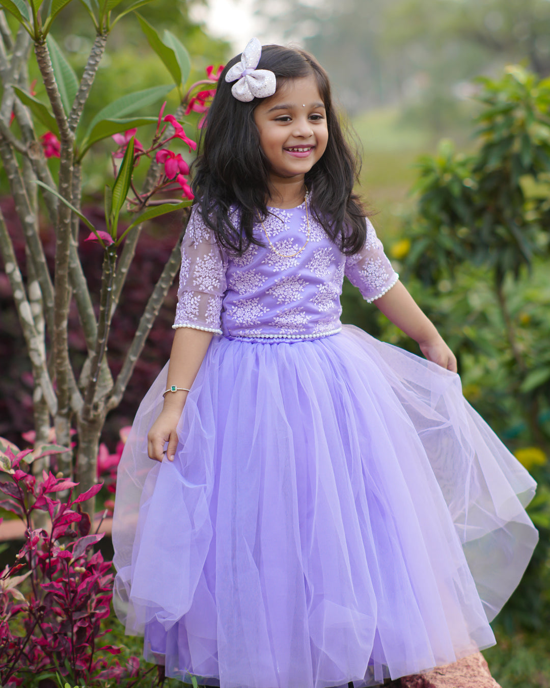 Lavender Baby Girl Birthday Dress | Designer Skirt Top Set Stanwells Kids Lavender Baby Girl Birthday Dress | Designer Skirt Top Set Stanwells Kids