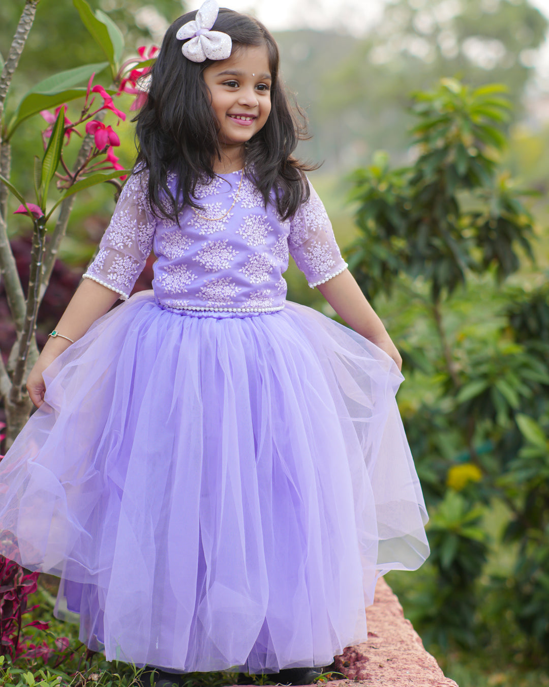 lavender baby girl birthday dress
designer skirt top set for baby girls
baby girl partywear outfit lavender
birthday dress for baby girl elegant
girls festive skirt top outfit