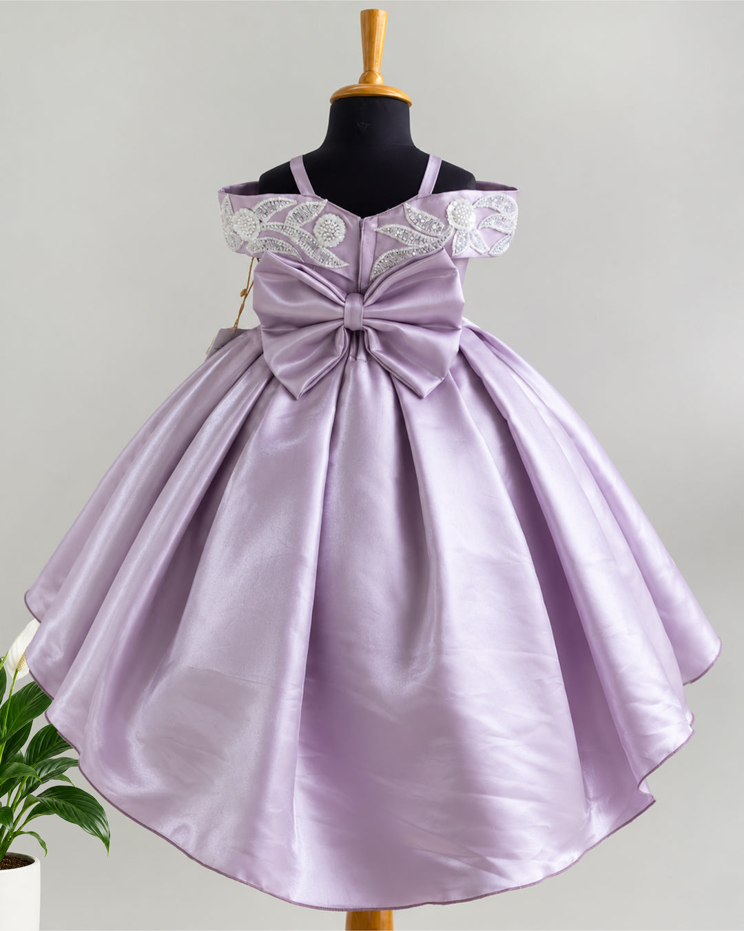 Lilac Fairy Tail Party Frock for Little Girl – Stanwells Kids