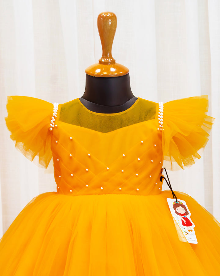 Mango yellow silk butti birthday dress for baby girls ethnic partywear frock
Baby girls mango yellow birthday frock with silk fabric festive party dress
Mango yellow baby girl partywear dress traditional silk frock for birthdays
Ethnic mango yellow birthday dress for baby girl silk butti party frock
Cute mango yellow baby girls birthday outfit festive silk partywear dress