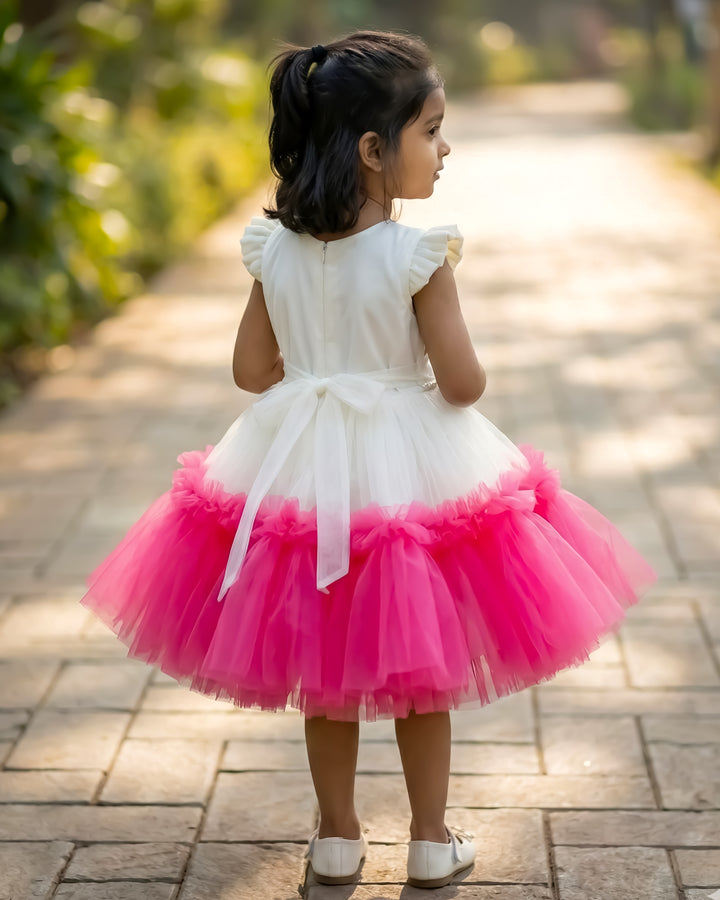 Off white peach birthday frock for baby girls partywear dress

Baby girls birthday dress off white peach floral handwork frock

Premium partywear frock for baby girl off white peach shade

Kids birthday frock with floral handwork off white peach colour