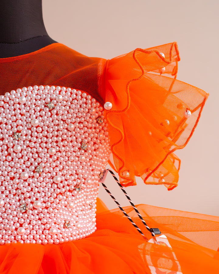 orange heavy handwork baby girls birthday dress step frock

baby girl premium party wear orange frock for birthday

toddler girl designer birthday party frock with handwork

kids orange step frock heavy work special occasion dress

orange partywear birthday frock for baby girl photoshoot