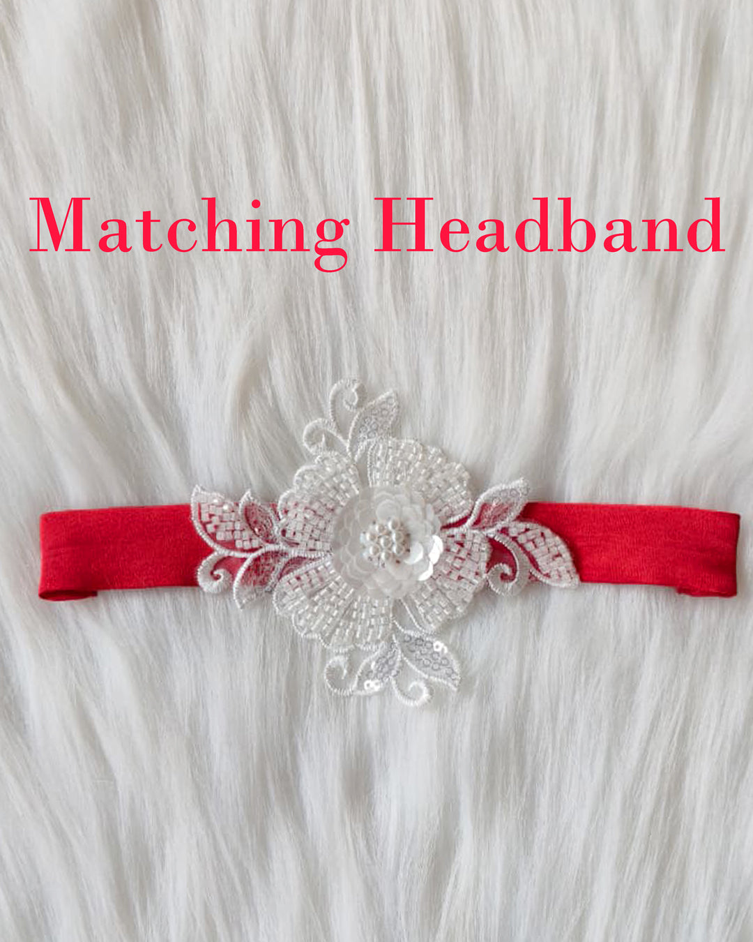 Red shade halter neck flower frock, baby girls birthday dress, party wear