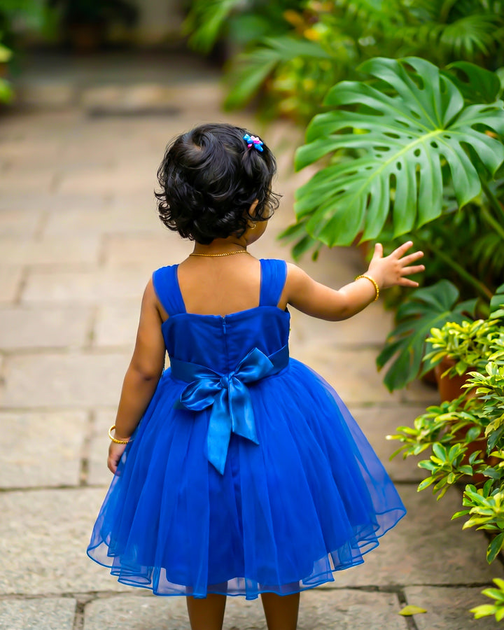 Royal blue sequins partywear frock for baby girls birthday dress

Kids royal blue handwork frock for girls party wear

Baby girls birthday dress royal blue sequins gown

Premium partywear frock for baby girl royal blue shade