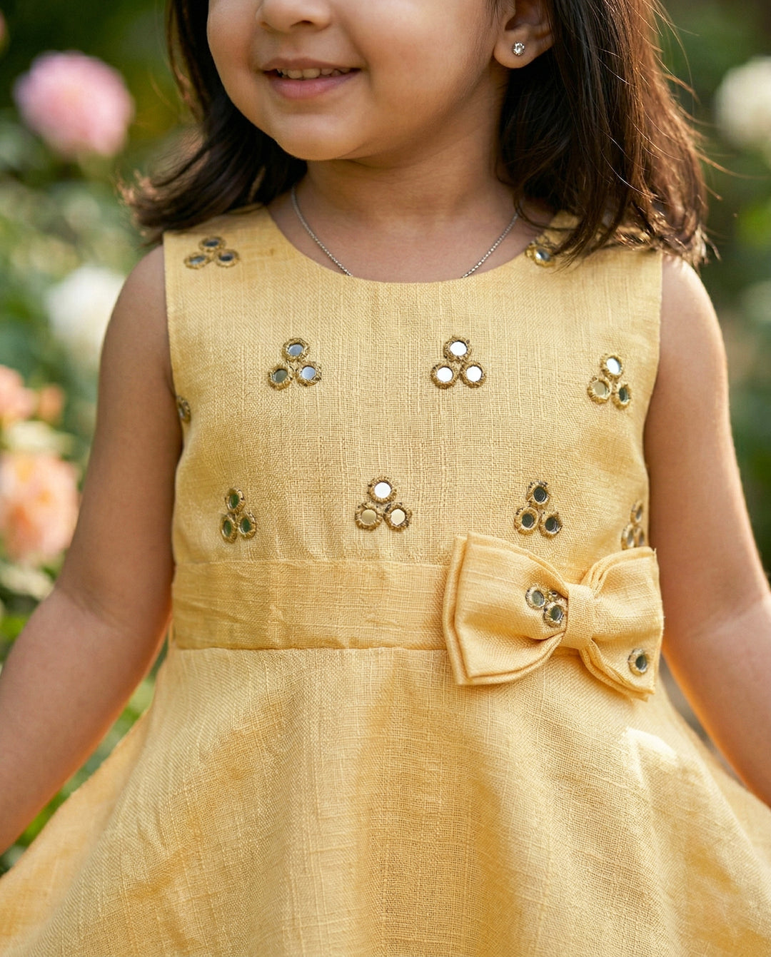 baby girl sandal mirror frock birthday dress
traditional A-line frock baby girl festive wear
mirror work baby girl party dress sandal color
ethnic baby girl birthday dress mirror design
kids traditional frock A-line sandal outfit