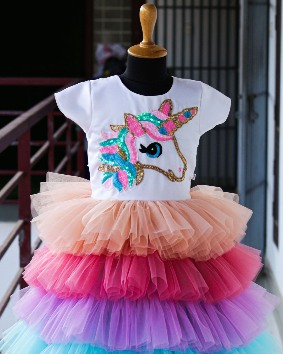 unicorn dress for birthday girl Chektin Girls Unicorn Costume Pageant Princess Party Long Maxi Gown with Unicorn Headband Satin (Pink, 110 3 Years) : Clothing, Shoes & Jewelry Please provide measurements if possible otherwise see the size chart included in the pictures in the listing Birthday Party Dress Unicorn Dress