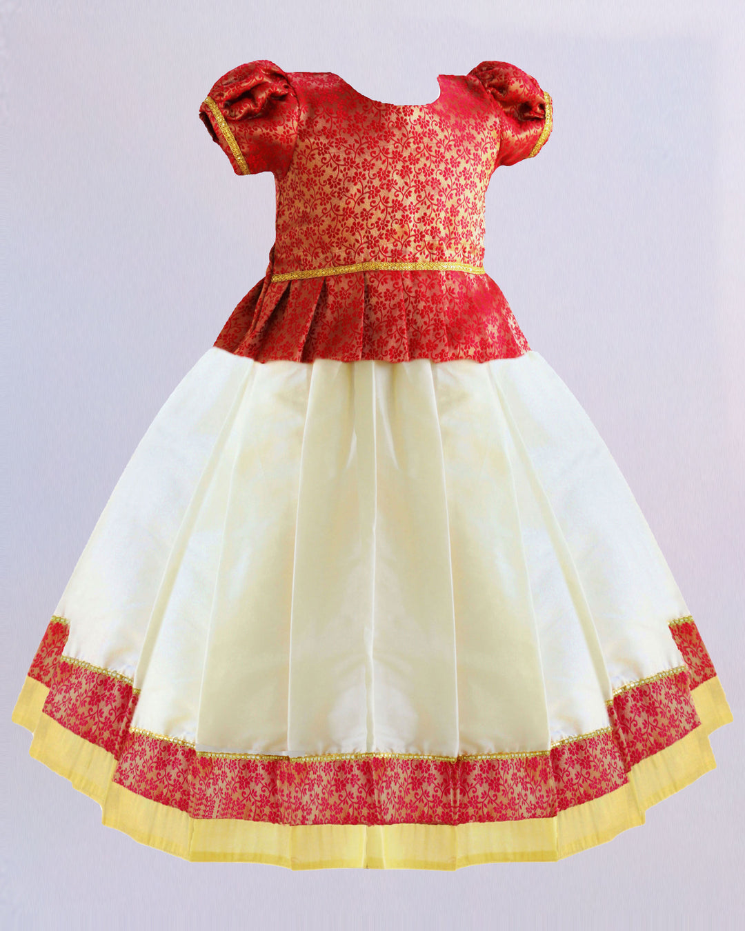 kerala traditional lehenga choli stanwells kids pattu pavadai baby girls silk dress