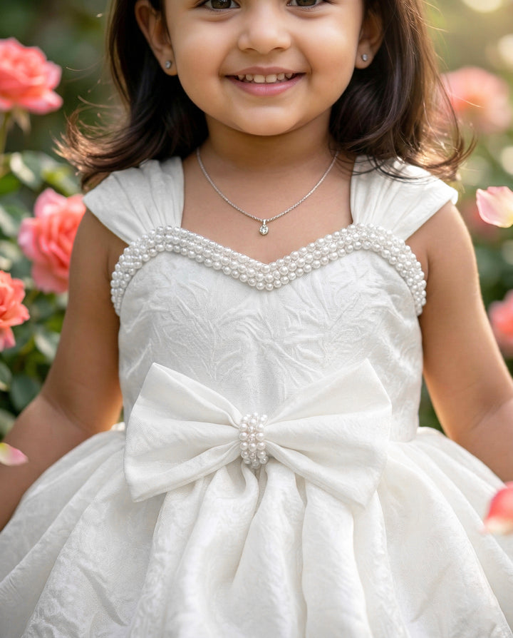 baby girl birthday dress white silk frock
white party wear dress for baby girl
premium silk layered kids frock
toddler birthday dress white elegant outfit