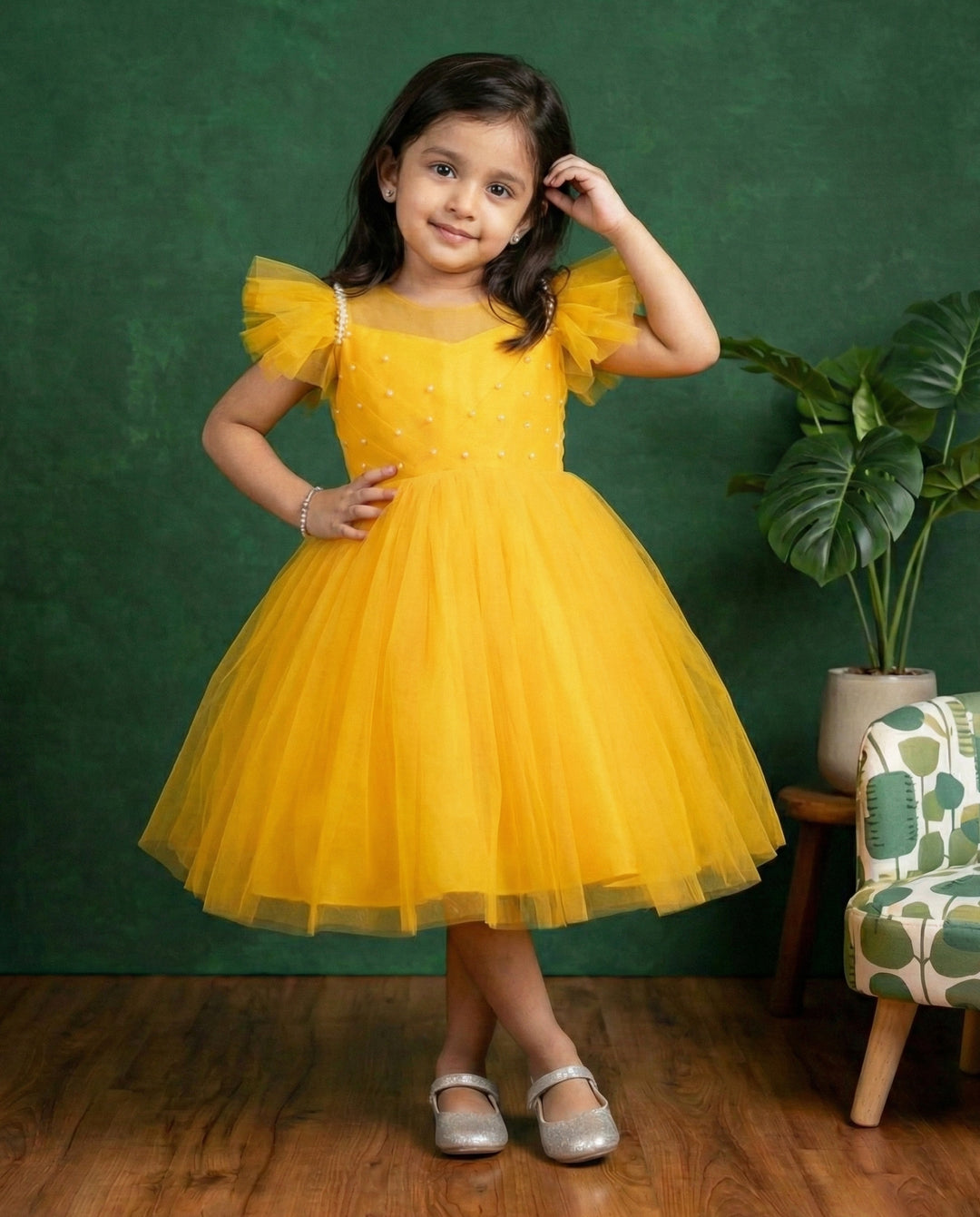 Mango yellow silk butti birthday dress for baby girls ethnic partywear frock
Baby girls mango yellow birthday frock with silk fabric festive party dress
Mango yellow baby girl partywear dress traditional silk frock for birthdays
Ethnic mango yellow birthday dress for baby girl silk butti party frock
Cute mango yellow baby girls birthday outfit festive silk partywear dress