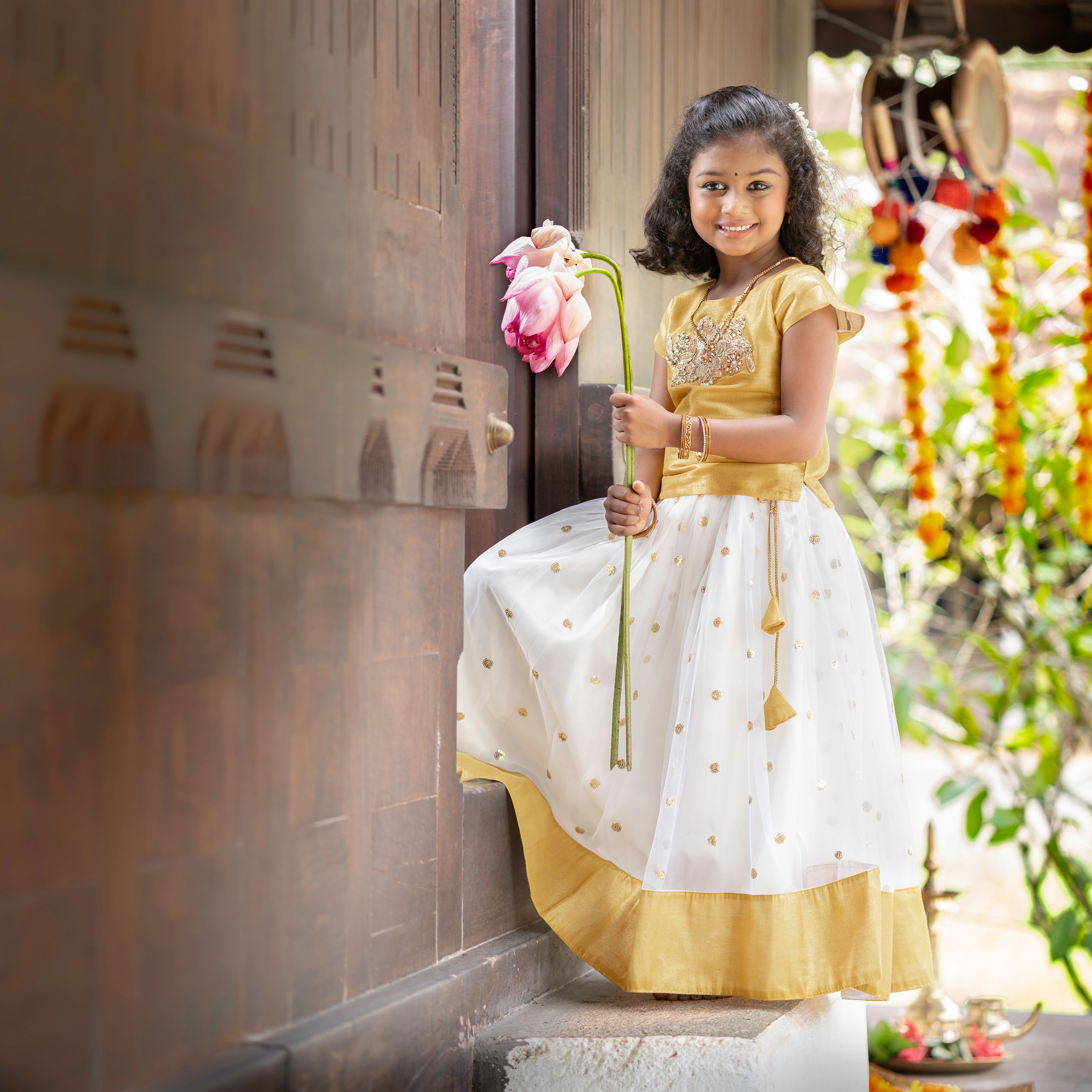 Onam dress 2024 for girl