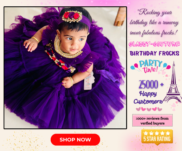 Designer dress for birthday party online