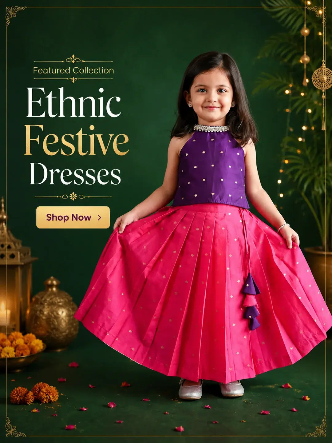 Stanwells Kids, baby girl dresses online India, kids party wear dresses, birthday frocks for girls, designer kids wear, ethnic wear for baby girls, girls gowns, lehenga choli for kids, premium kids fashion