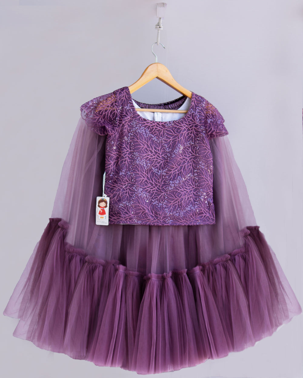 kids short skirt & top stanwells kids pastel lavender bithday partywear  girls dress  kids clothin girls dresses online