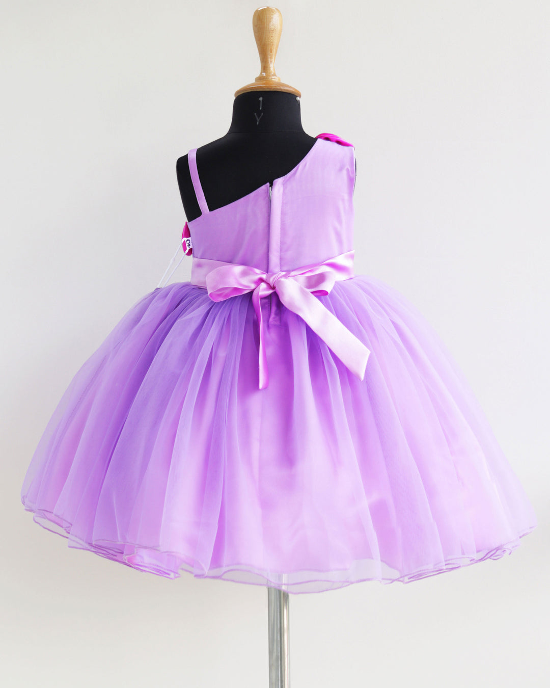 lavender frocks | girls partywear dreses | infants partywear dresses | dresses for kids online buy | stanwells kids | pink flower frock | strap sleeve frocks | birthday dresses | 1 year birthday