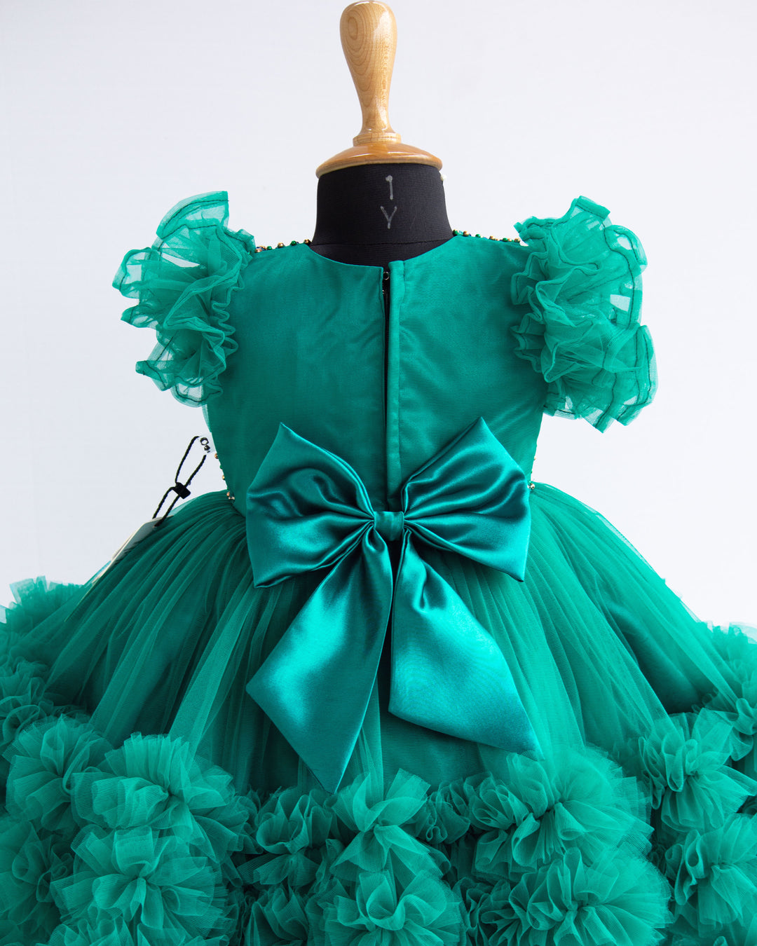 peacock frock for baby girls stanwells kids handwork birthday partywear frock for baby girls