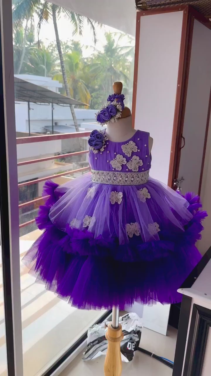 Purple frock 2024