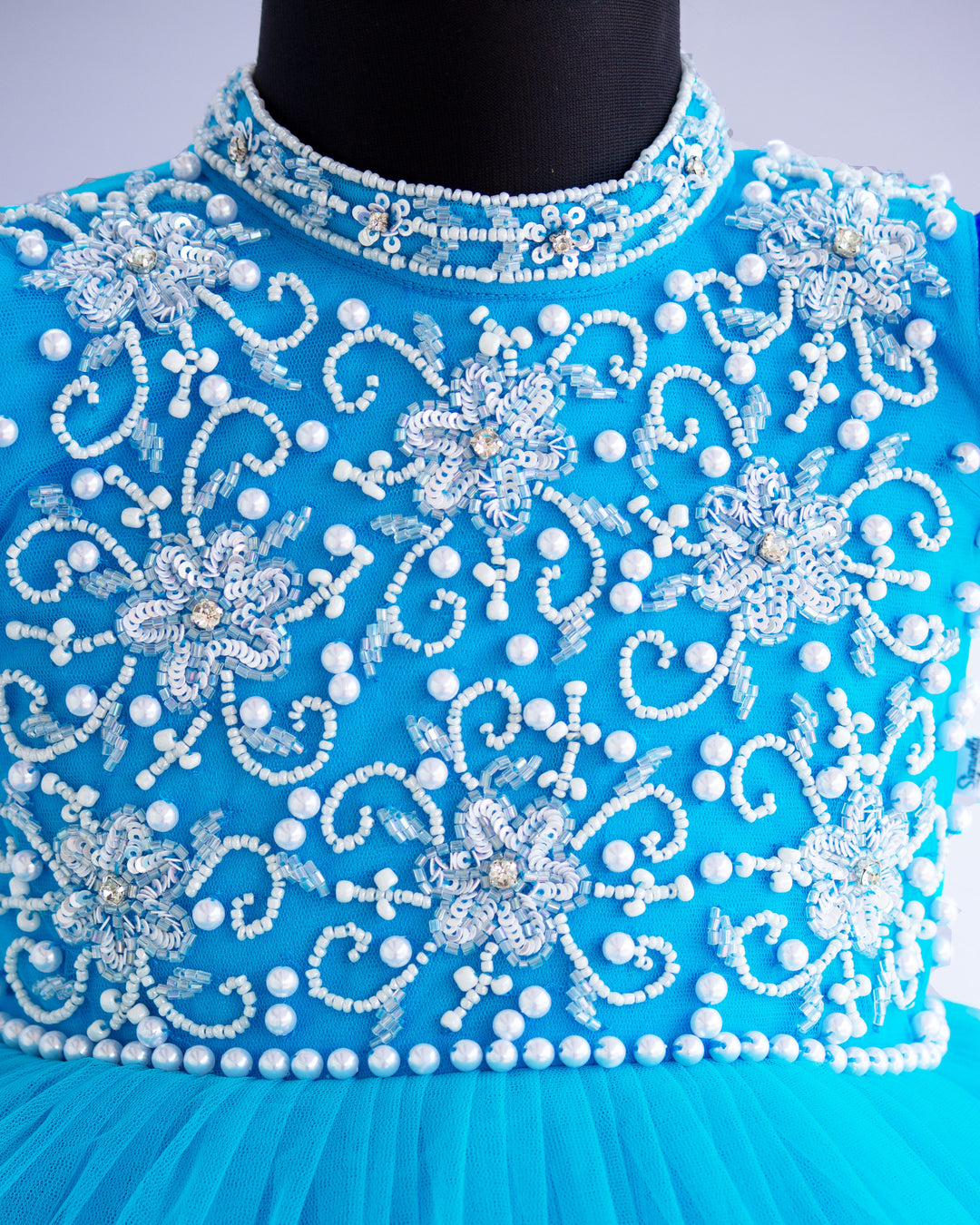 blue colour frock baby girls online shopping birthday dresses online stanwells kids handwork dresses for kids