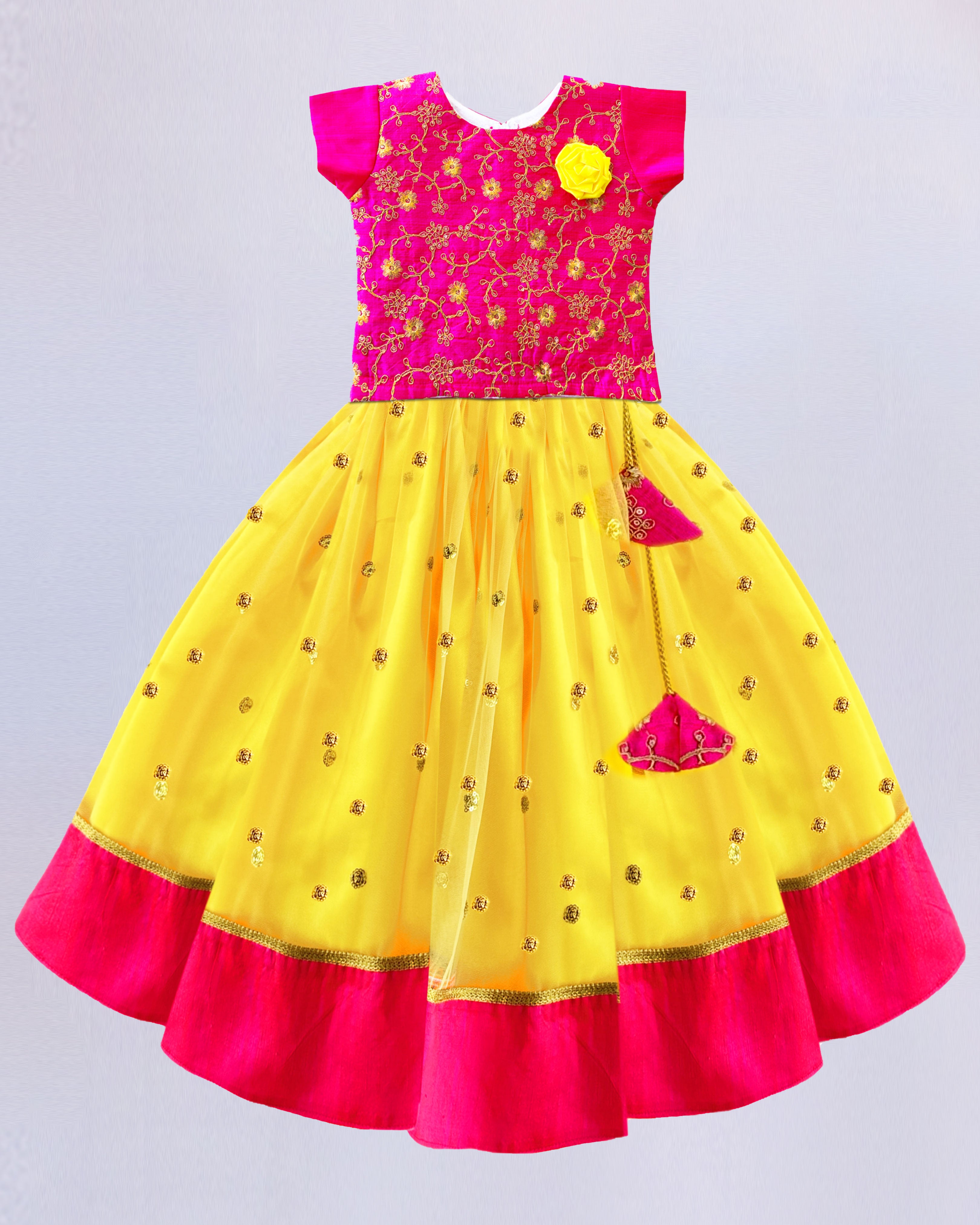 yellow lehenga for kids stanwells kids pink dress baby girl