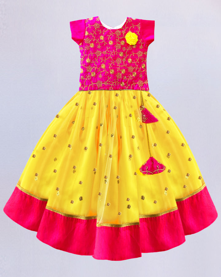 yellow lehenga for kids stanwells kids pink dress baby girl